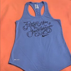 NIKE DRIFIT TANK TOP SIZE XS